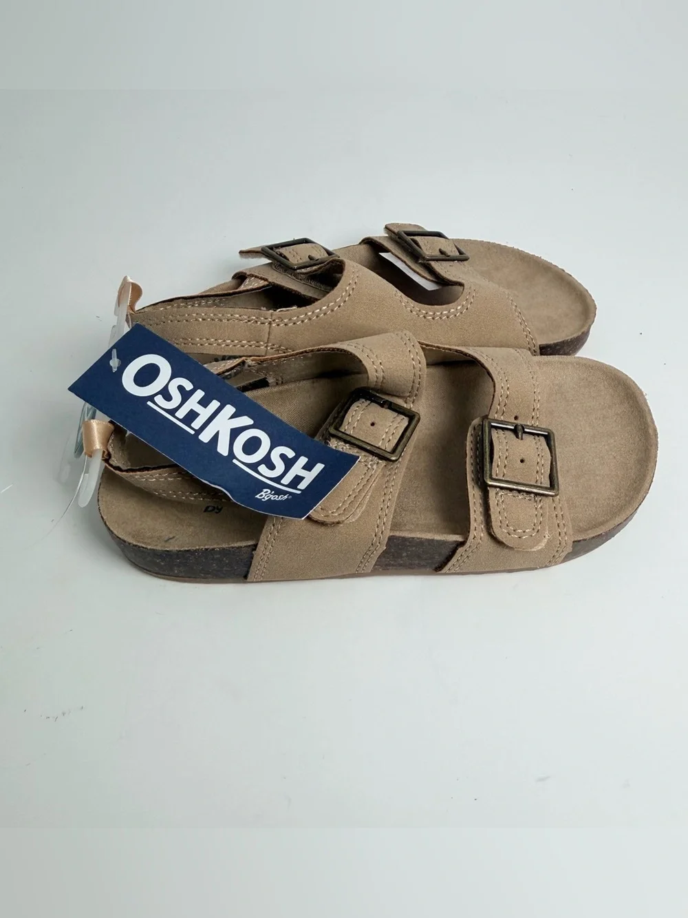 OshKosh B'gosh Kids' Tan Buckle Strap Sandals